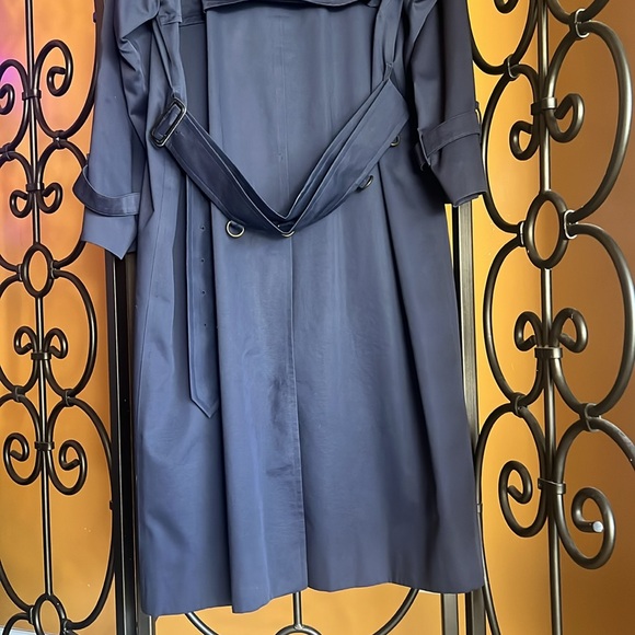 BURBERRY’S of London Men's Navy Blue Trench Coat - Picture 10 of 16